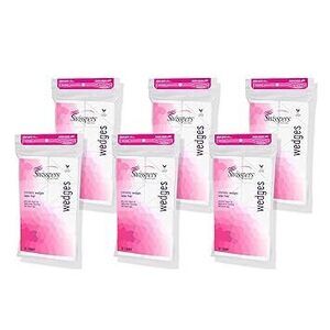 Premium Cosmetic Wedges, Latex-Free Makeup Wedge, 32 Per Package, 6 Packs (Total